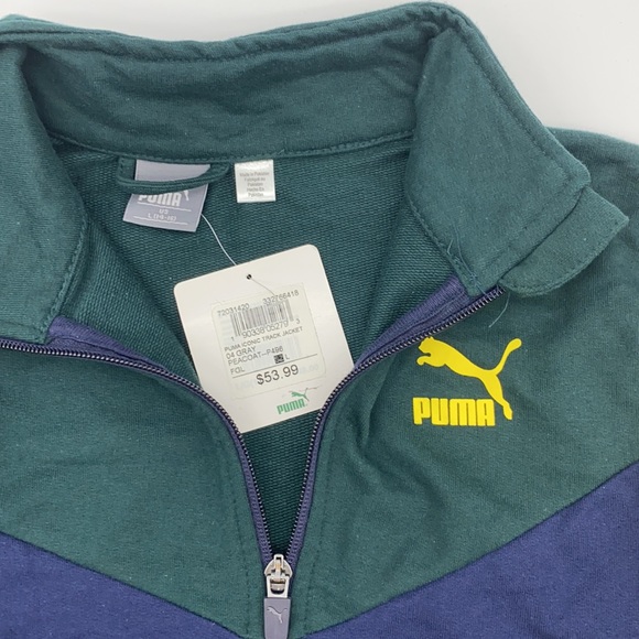 NWT PUMA Boys' Track Jacket Size Large (14-16) - Picture 2 of 7